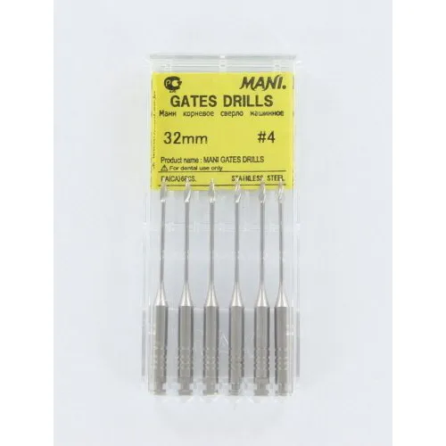 MANI GATES DRILLS 32mm NR.4 (6st)