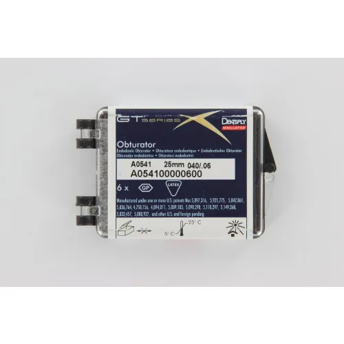 MAILLEFER SYSTEM GTX OBTURATORS 25mm .06 NR.40 ZWART (6st)
