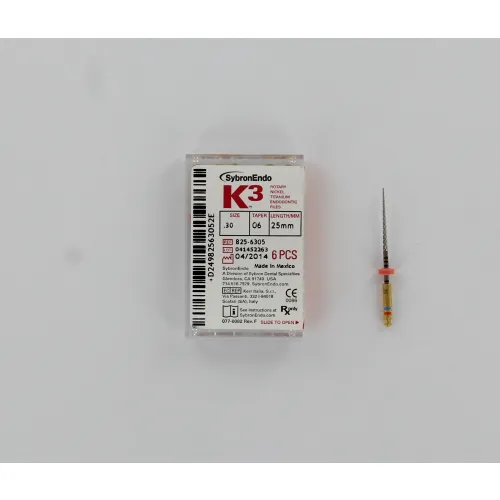 KERR ENDO K3 NI-TI FILES .06 25mm NR.30 (6st)