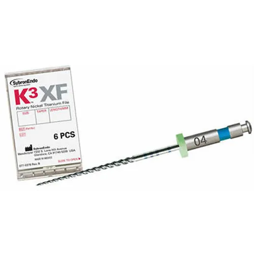 KERR ENDO K3 XF NI-TI FILES .08 30mm NR.25 (6st)