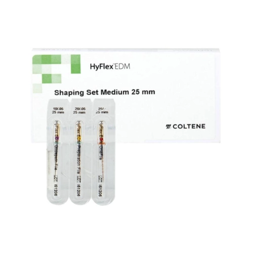 COLTENE ENDO HYFLEX EDM SHAPING SET 25mm (3st/10/.05, 20/.05, 25/~)