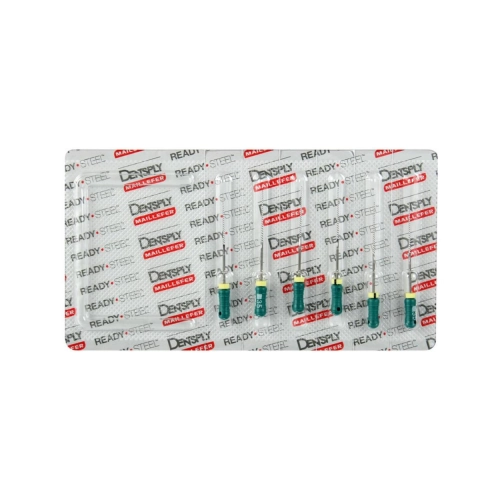 MAILLEFER READY STEEL K-FILES 31mm NR.35 STERIEL GROEN (6st)