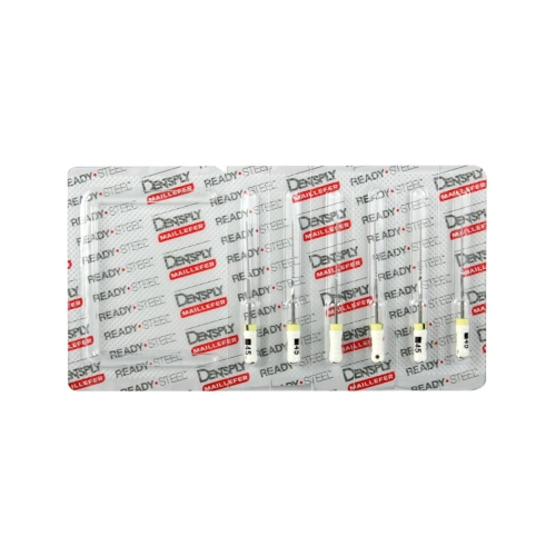 MAILLEFER READY STEEL K-FILES 31mm NR.45 STERIEL WIT (6st)