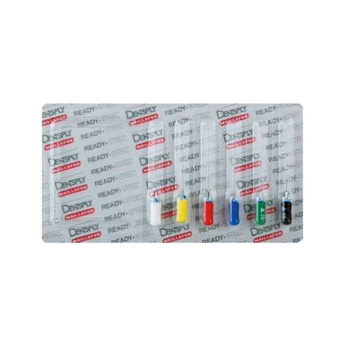 MAILLEFER READY STEEL SENSEUS FLEXOREAMER 21mm ASSORTED NR.15-40 STERIEL (6st)