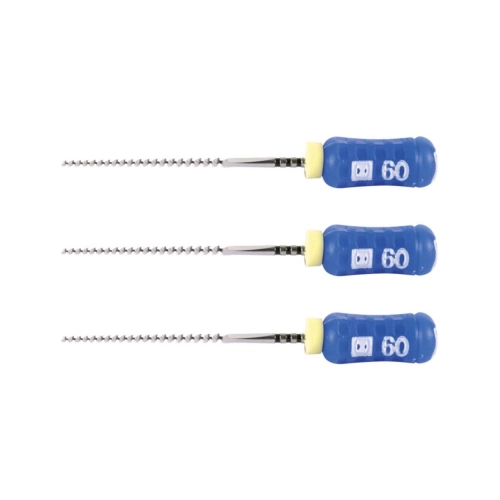 MAILLEFER READY STEEL SENSEUS FLEXOFILE 25mm NR.60 STERIEL BLAUW (6st)