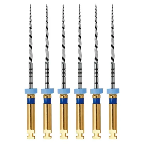 NIC U-FILE RA F3 25mm BLAUW (6st)