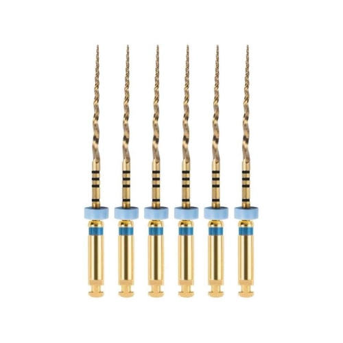 NIC U+FILE RA F3 25mm BLAUW (6st)