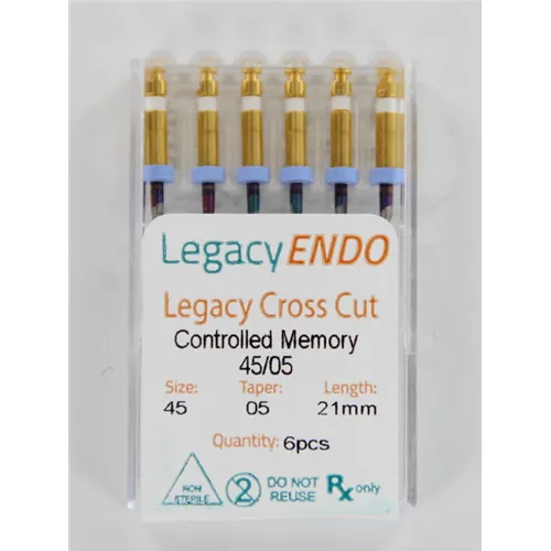 LEGACY ENDO CROSS CUT 21mm .05 NR. 45 WIT (6st)