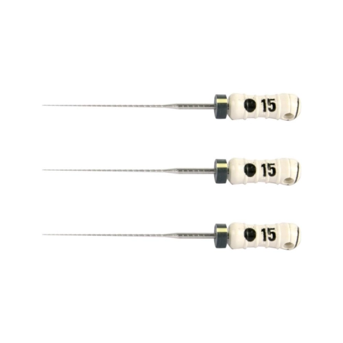 MAILLEFER READY STEEL HEDSTROEMFILES 25mm NR.15 STERIEL WIT (6st)