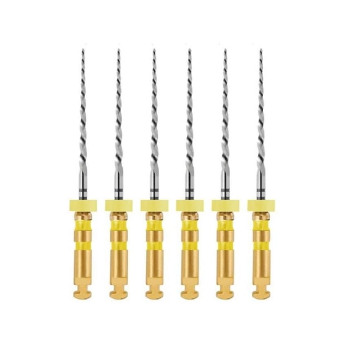 NIC X-FILE 25mm X5 NEXT GEEL (6st)