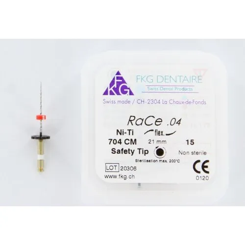 FKG RaCe Ni-Ti .04 21mm NR.15 WIT (5st)