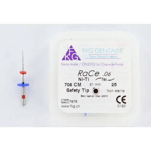 FKG RaCe Ni-Ti .06 21mm NR.25 ROOD (5st)