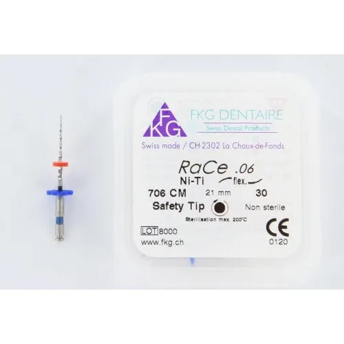 FKG RaCe Ni-Ti .06 21mm NR.30 BLAUW (5st)