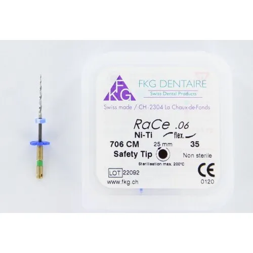 FKG RaCe Ni-Ti .06 25mm NR.35 GROEN (5st)