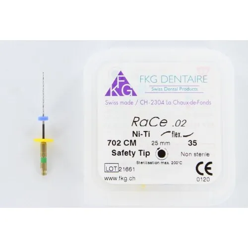 FKG RaCe Ni-Ti .02 25mm NR.35 GROEN (5st)