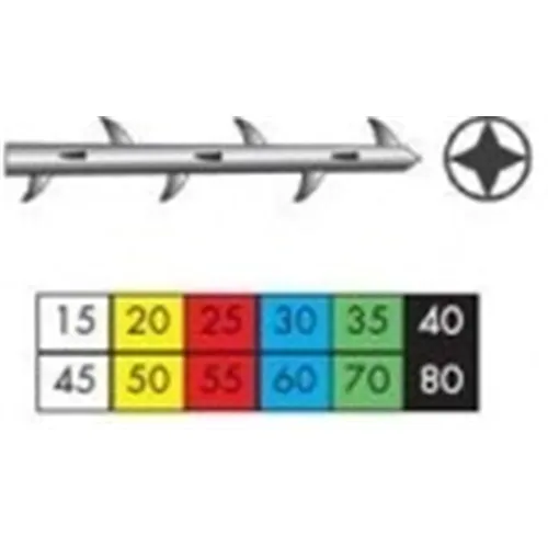 MICROMEGA GIROMATIC-ALESOIRS 21mm NR.25 ROOD (12st)