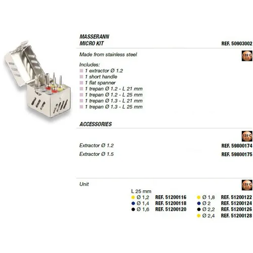 MICROMEGA MASSERAN MICROKIT NR.50903002