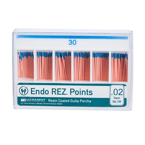 ULTRADENT ENDO-REZ GUTTA PERCHA POINTS .02 NR.30 (120st)