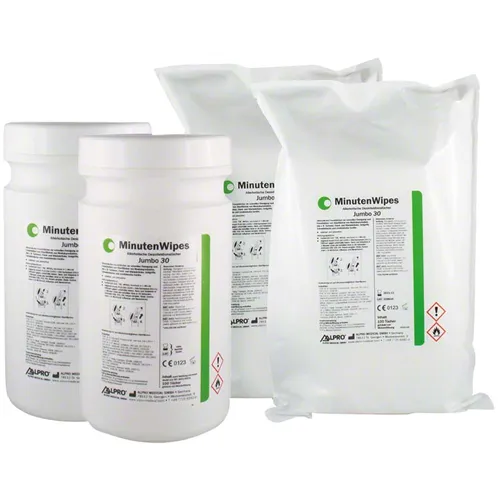 ALPRO MINUTENWIPES JUMBO 30 REFILL 21x26cm (12x100st)