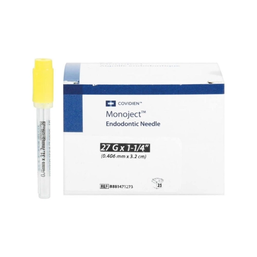 MONOJECT ENDODONTISCHE NAALDEN 27x1,25 (0,40x31,7mm) 25st
