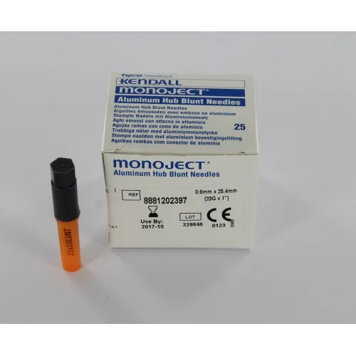 MONOJECT BLUNT NEEDLES 23G ORANJE 0,6x25mm (25st)