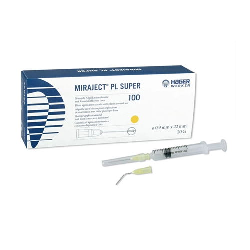 HAGER&WERKEN MIRAJECT PL SUPER LUER NAALDEN 20G 0,9x22mm GEEL