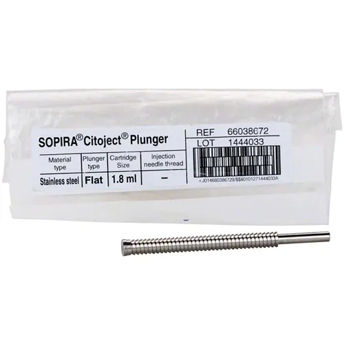 KULZER SOPIRA CITOJECT FLAT PLUNGER 1,8ml