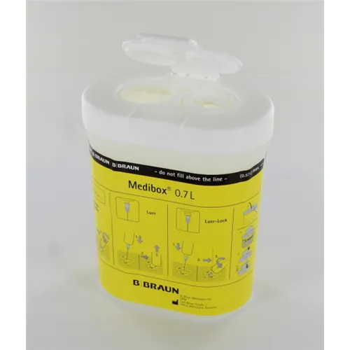 B. BRAUN MEDIBOX NAALDENCONTAINER (0,7ltr)