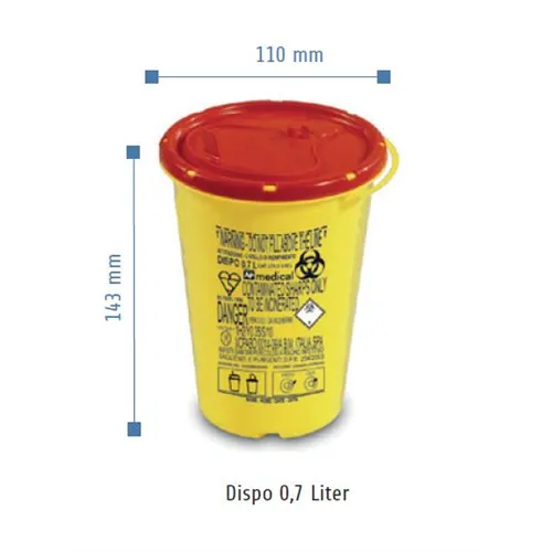 VE-SYSTEMS NAALDENCONTAINER DISPO (0,7ltr)