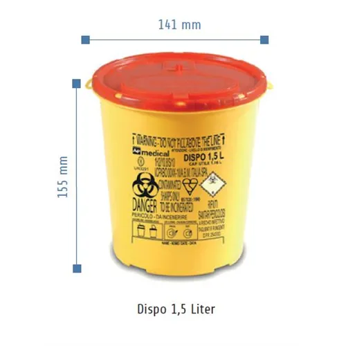VE-SYSTEMS NAALDENCONTAINER DISPO (1,5ltr)