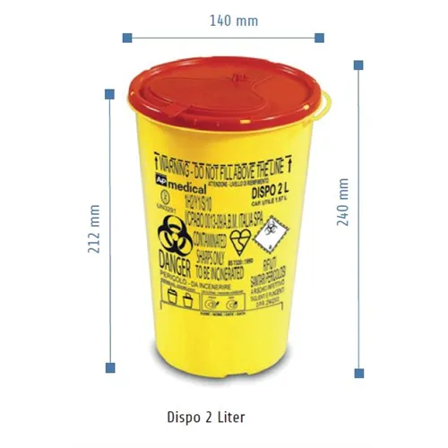 VE-SYSTEMS NAALDENCONTAINER DISPO (2,0ltr)