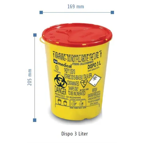 VE-SYSTEMS NAALDENCONTAINER DISPO (3,0ltr)