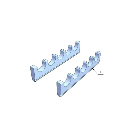 NICHROMINOX SILICONE SET VOOR EASY TRAY 18x10cm BLAUW NR.182701-2