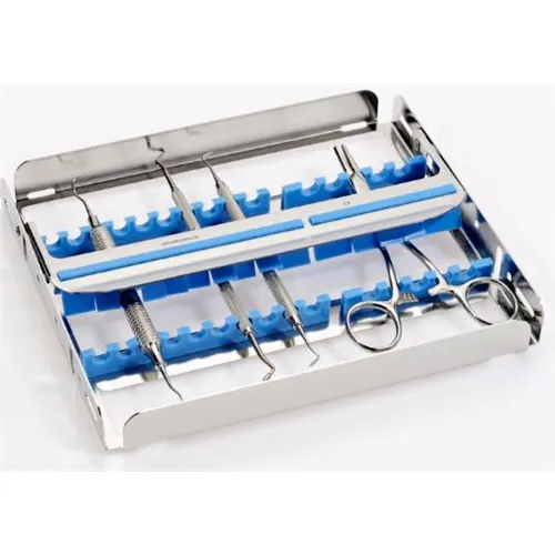 NICHROMINOX INSTRUMENTEN TRAY EASY CLIP-15 LILA 20,7x18x2,5cm 182912-13