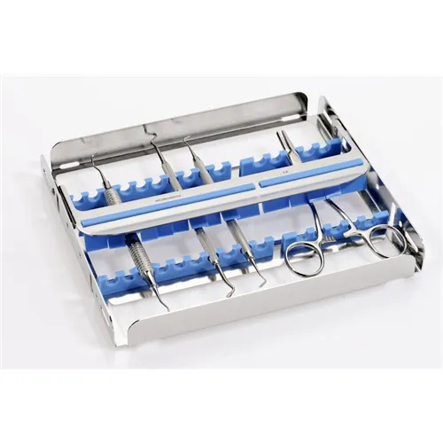 NICHROMINOX INSTRUMENTEN TRAY EASY CLIP-15 ORANJE 20,7x18x2,5cm 182912-7