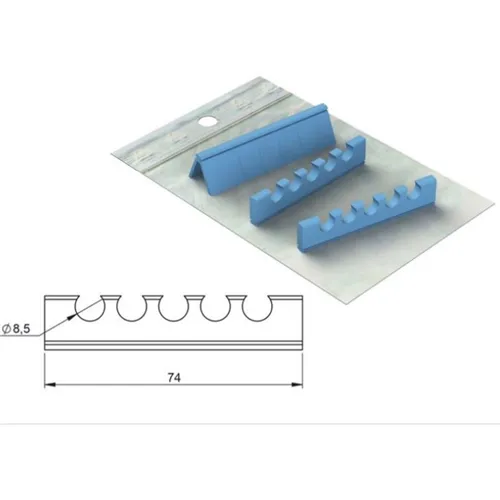 NICHROMINOX SILICONE SET BLAUW TBV ERGO/FLEXI/EASY CLIP CASSETTES 182705-2