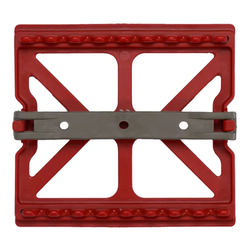 ZIRC MINI MAT VOOR 8 INSTRUMENTEN KLEUR M ROOD