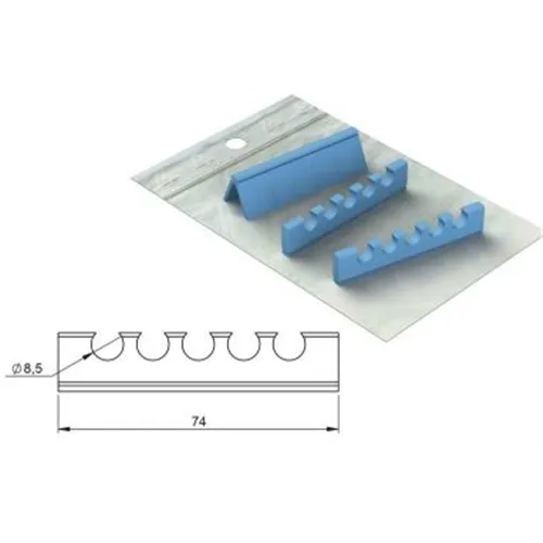 NICHROMINOX SILICONE SET BLAUW TBV EASY CLIP CASSETTES 182955-2