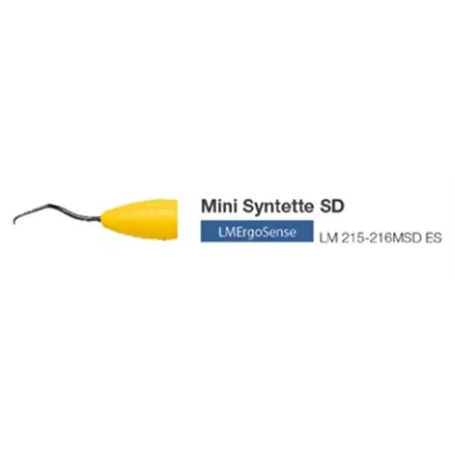 LM DUALGRACEY MINI SYNTETTE POSTERIOR SD SHARP DIAMOND ERGOSENSE GEEL NR.215-216MSDES