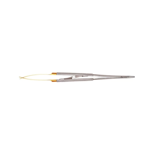 HU-FRIEDY NAALDVOERDER CASTROVIEJO PERMA SHARP (18cm) ROND HANDVAT NR.NH-5024R