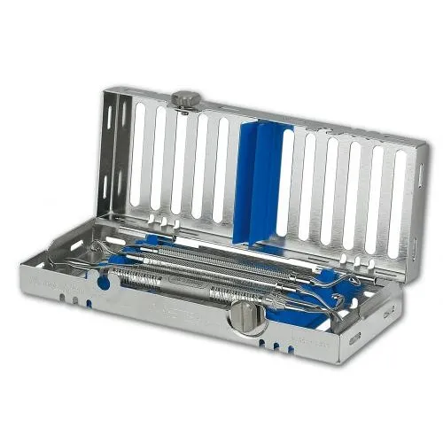 HU-FRIEDY IMS STERILISATIECASSETTE 1/4 5st BLAUW IM14DIN58