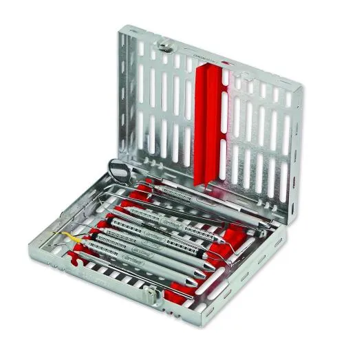 HU-FRIEDY IMS STERILISATIECASSETTE 1/2 10st ROOD IM12DIN100