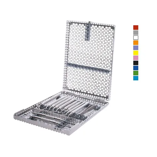 HU-FRIEDY NEW GEN IMS STERILISATIECASSETTE SURGICAL 18st ORANJE NR.IMEDIN183S