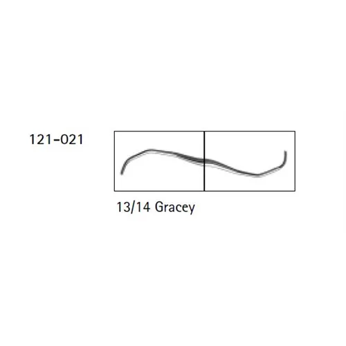 FHS SILVERLINE CURETTE SG13/14 NR. 121-021