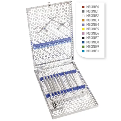 HU-FRIEDY IMS STERILISATIECASSETTE 13st WIT IMEDIN132