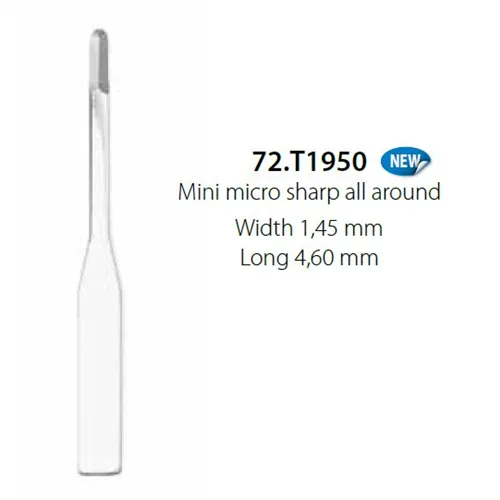 Omnia Mesjes steriel Mini Micro 72.T1950 8 stuks