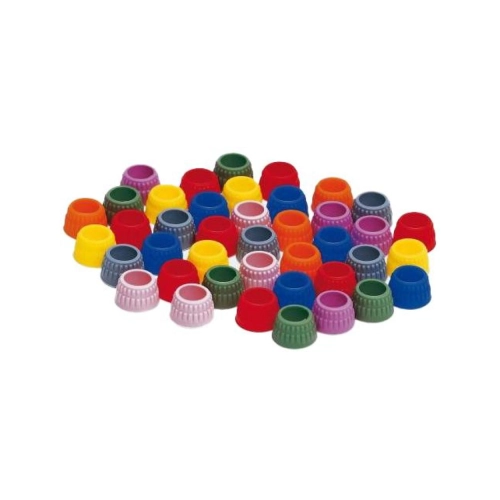 HU-FRIEDY CODE-RINGEN SATIN STEEL KLEUR OCEAN BLUE (16st) SSG12