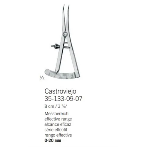 KLS MARTIN PASSER CASTROV.-SCHACH. GEBOGEN 0-20mm REF 35-133-09-07