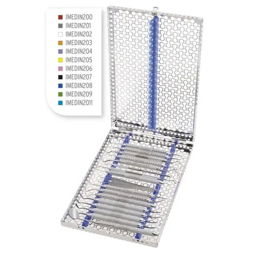 HU-FRIEDY IMS INFINITY STERILISATIECASSETTE 20st GRIJS NR.IMEDIN201