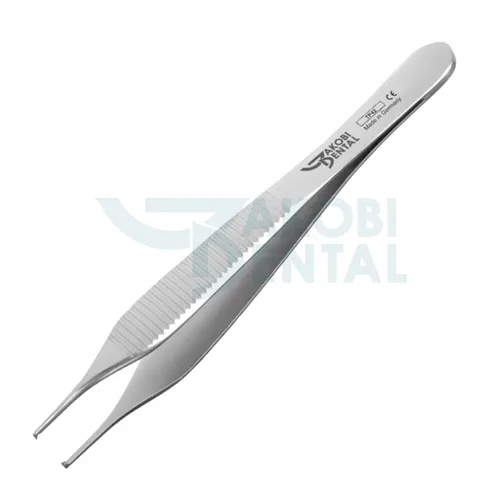 JAKOBI CHIRURGISCH PINCET ADSON RECHT 1x2 TAND NR. TP42 (12cm)